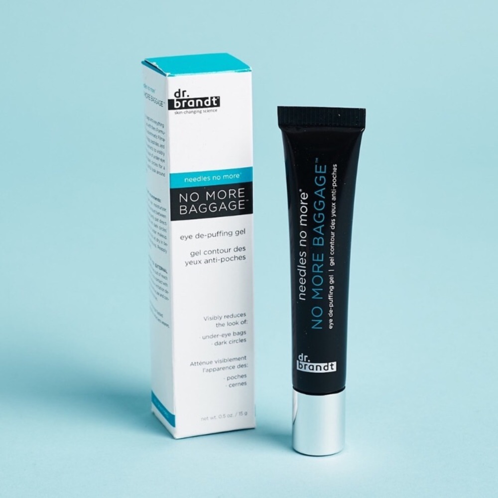 NIB Dr. Brandt No More Baggage eye de-puffing gel